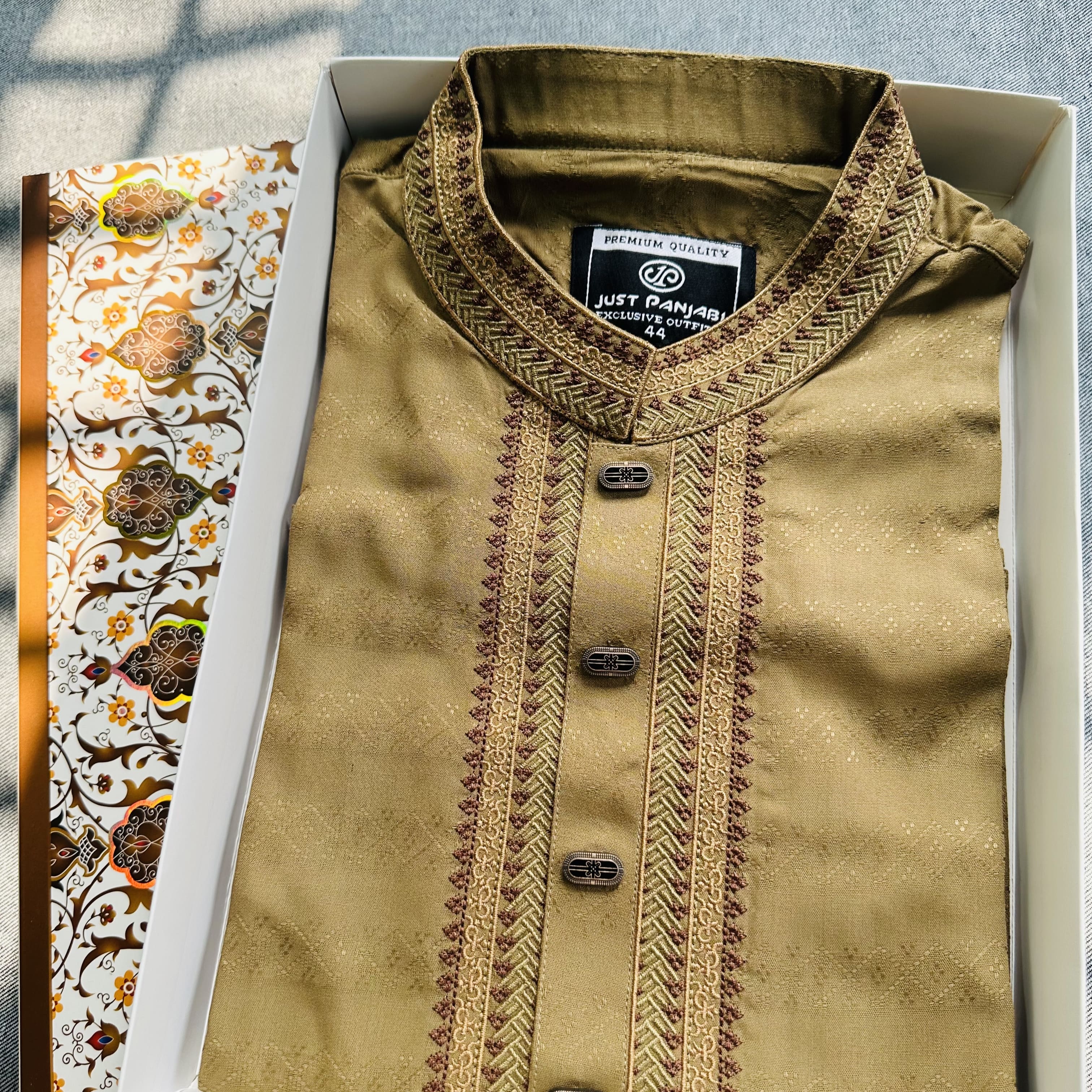 Panjabi | পাঞ্জাবি | Indian Siko Cotton. 40-42-44 size available.